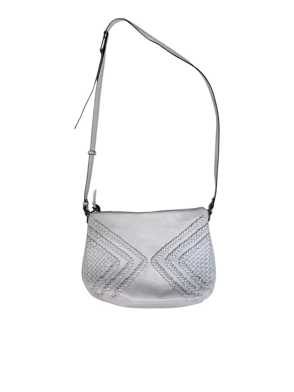 The Sak "Collective x Elliott Lucca" Leather Woven Crossbody Bag